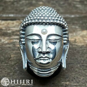  HIJIRI F̕ O Pray Buddha head ring w 15`35 啧 Vo[ ANZT[ uh Y j ގ v U NX}X v[g lC 