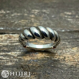 聖 HIJIRI しめ縄のリング 太 Sacred rope “Shime-nawa” ring 指輪 11〜30号 和風 シルバー アクセサリー ブランド メンズ 男性 彼氏 夫 旦那 誕生日 記念日 プレゼント 人気 おしゃれ