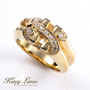 King Limo TINY DOLLER �^�C�j�[�h���[ �����O K18�S�[���h�R�[�e�B���O �L���O���� �V���o�[925 �V���o�[�A�N�Z�T���[ �� �V���o�[�����O �w��