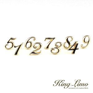 King Limo LUCKY NUMBER ���b�L�[�i���o�[�s�A�X 18K �s�A�X 1P �Ў��p �K�^ �K�� ���� ���b�L�[�i���o�[ �L���O���� �V���o�[925 �V���o�[�A�N�Z�T���[ �� �V���o�[�s�A�X ������
