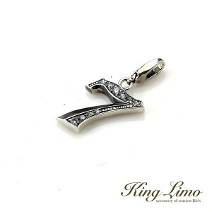 King Limo LUCKY NUMBER NO.7 ���b�L�[�i���o�[ �`���[�� (�`�F�[���Ȃ�) �K�^ �K�� ���� ���b�L�[�i���o�[ �L���O���� �V���o�[925 �V���o�[�A�N�Z�T���[ �� �V���o�[�`���[�� �y���_���g�g�b�v �l�b