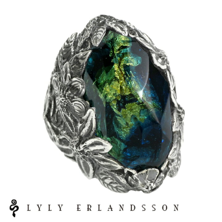 楽天市場】LYLY ERLANDSSON the WINTER Gold Leaf Aquablue×Blue 7号 