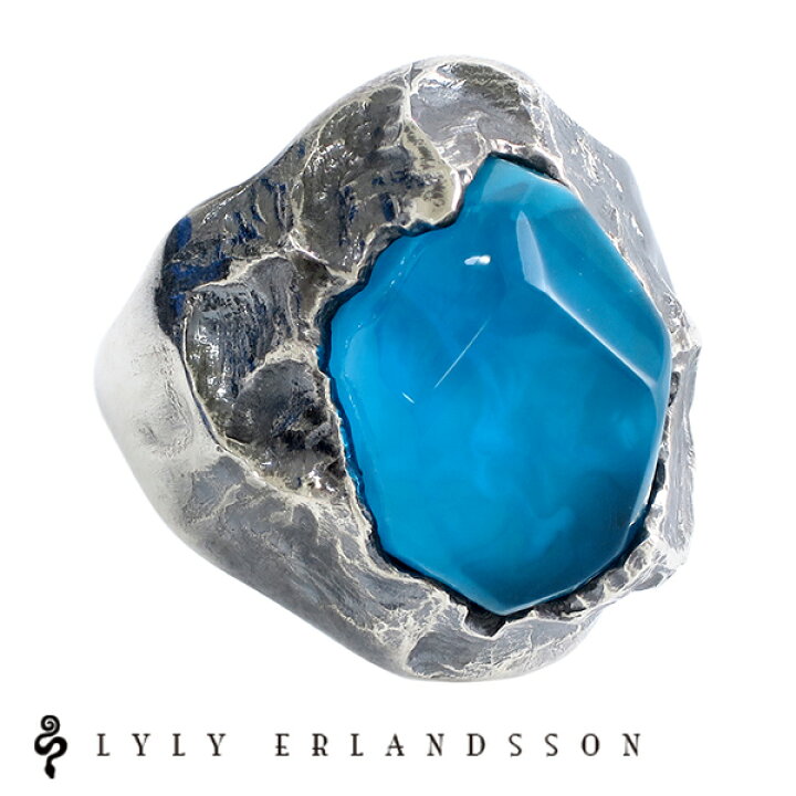 楽天市場】LYLY ERLANDSSON the FARRENHEIT female Blue ブルー リング  