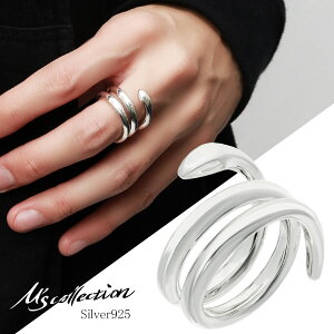M's collection COILED SNAKE RING O w 13`23 YO Vo[ 925 dグ  ւ Xl[N ꂢ i x ֔N Vo[O Y j ގ v U NX}X v[g