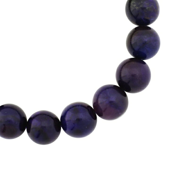 楽天市場】12.3mm 19.5cm 高品質 スギライト ブレスレット メンズL  