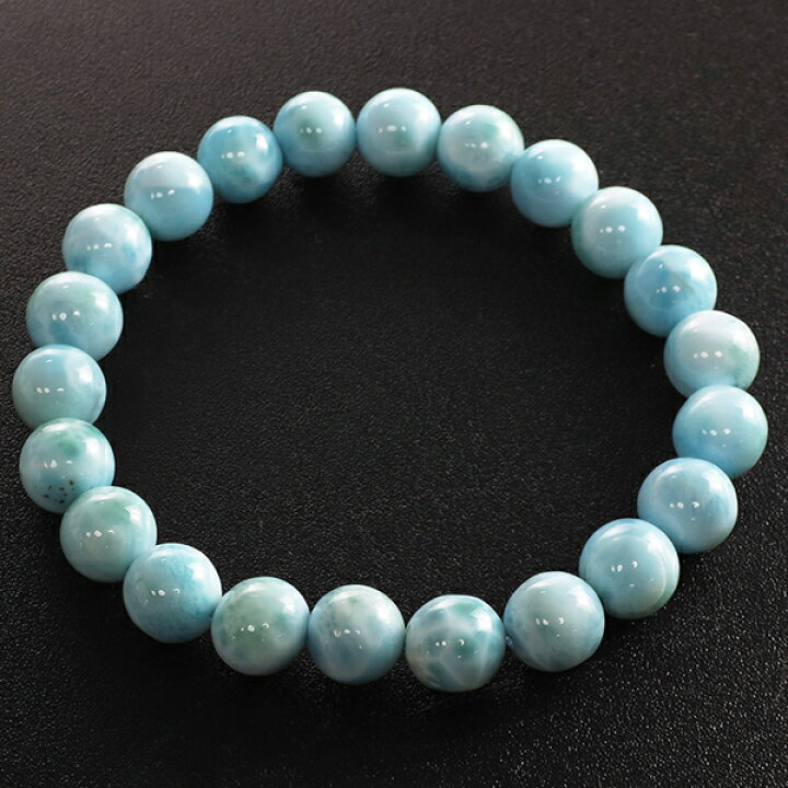 楽天市場】ラリマー ブレスレット 8.7mm 18cm メンズM、レディースL  