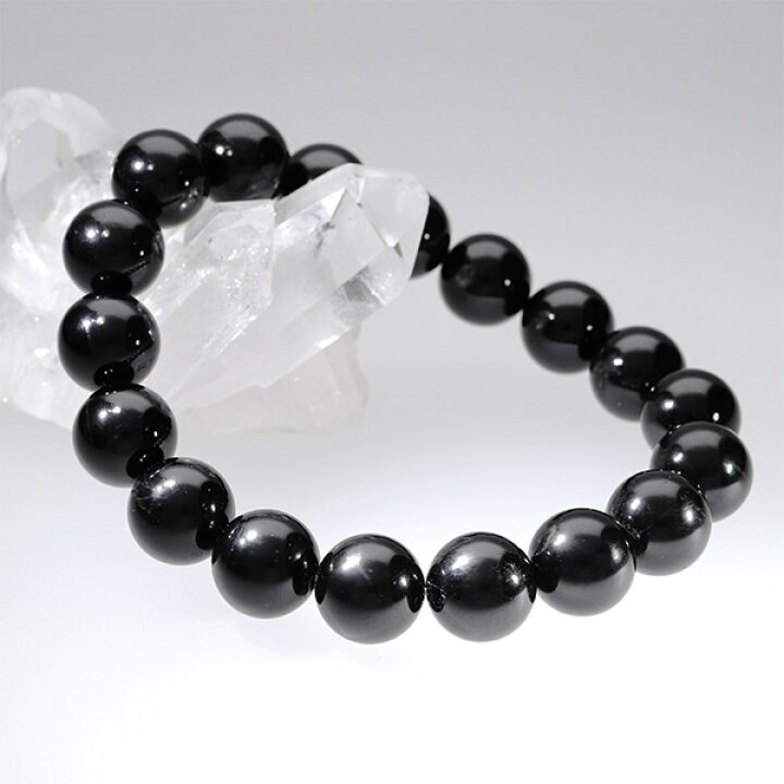 楽天市場】ブラックトルマリン ブレスレット 12mm 17.5〜19.5cm M〜LL 