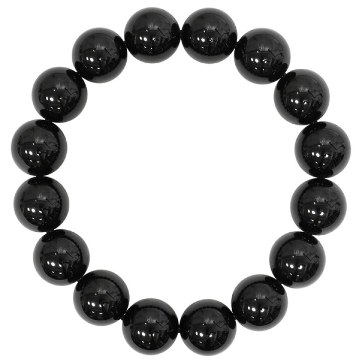 楽天市場】ブラックトルマリン ブレスレット 12mm 17.5〜19.5cm M〜LL 