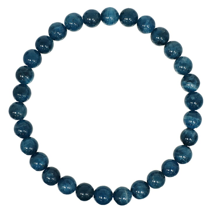 楽天市場】アパタイト ブレスレット 6mm 17.5cm メンズM レディースL  