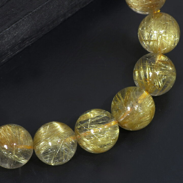 楽天市場】最高級 金針ルチルクォーツ 11A ブレスレット 11.8mm 18cm 
