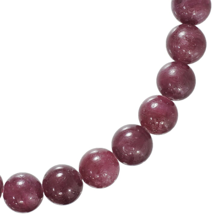 楽天市場】ルビー 5A グレード ブレスレット 8.5mm 16〜18cm S〜L 