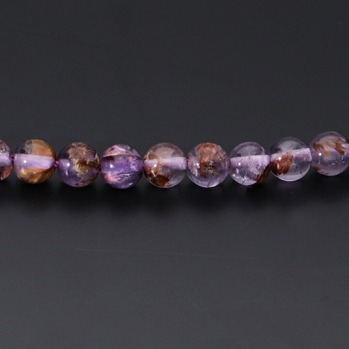 楽天市場】ガーデンアメジスト ブレスレット 6mm 16.5〜17.5cm S〜L 