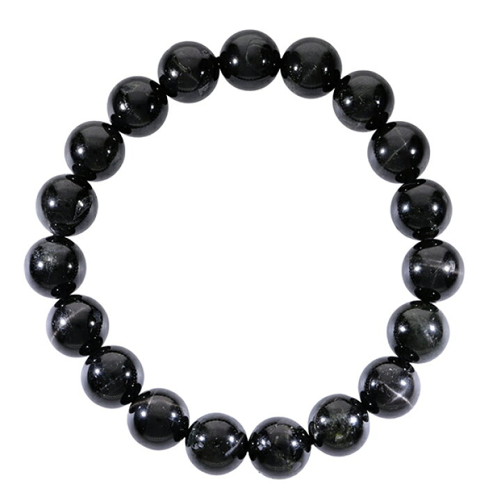 楽天市場】ブラックスター ブレスレット 10mm 18cm メンズM レディース 