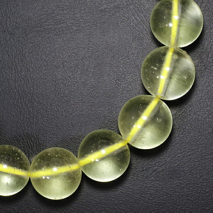 楽天市場】リビアングラス ブレスレット 10mm 17.5cm メンズM  