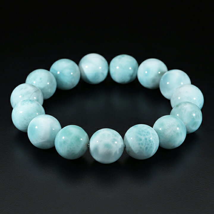 楽天市場】ラリマー ブレスレット 13mm 18cm メンズM レディースL  