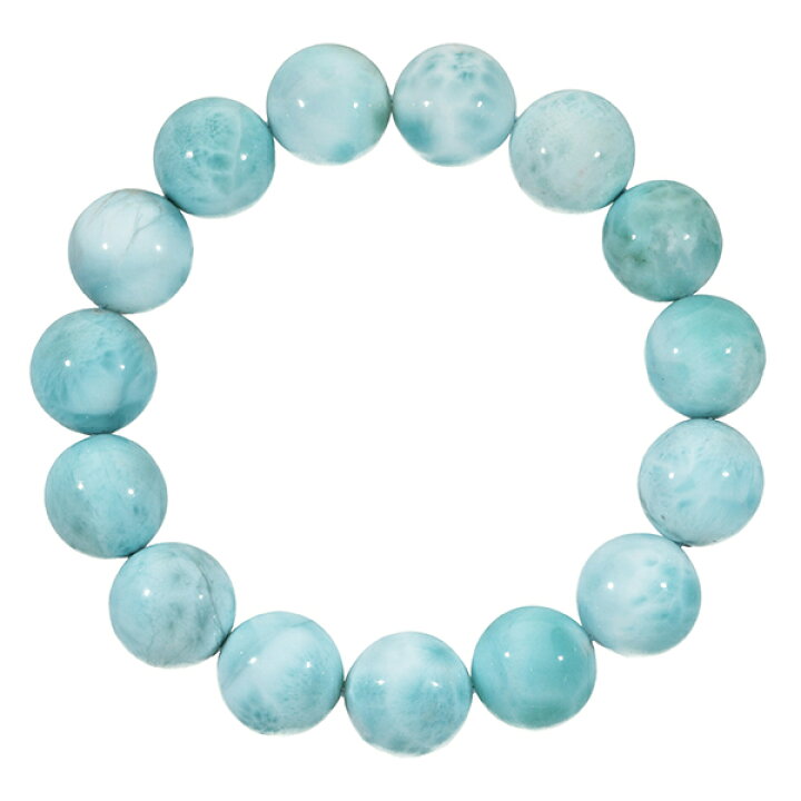 楽天市場】ラリマー ブレスレット 13mm 18cm メンズM レディースL  