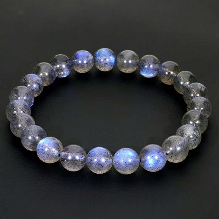 楽天市場】ブルー ラブラドライト 高品質 ブレスレット 8mm 17.5cm 