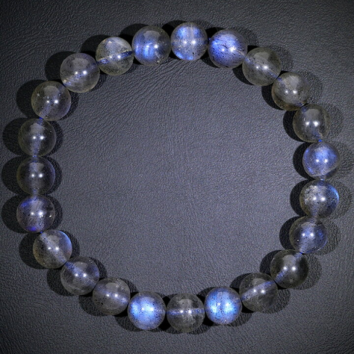 楽天市場】ブルー ラブラドライト 高品質 ブレスレット 8mm 17.5cm  