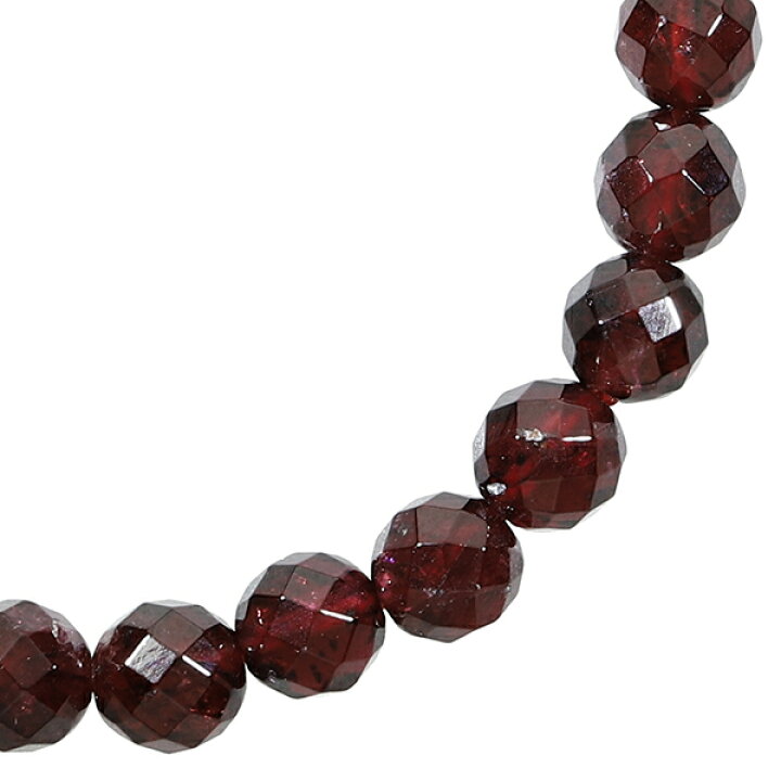楽天市場】ガーネット カット ブレスレット 6.5mm 16.5〜17.5cm S〜L 