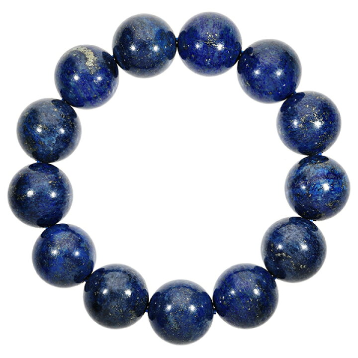 楽天市場】ラピスラズリ ブレスレット 16mm 17.5~19.5cm M~LL サイズ 