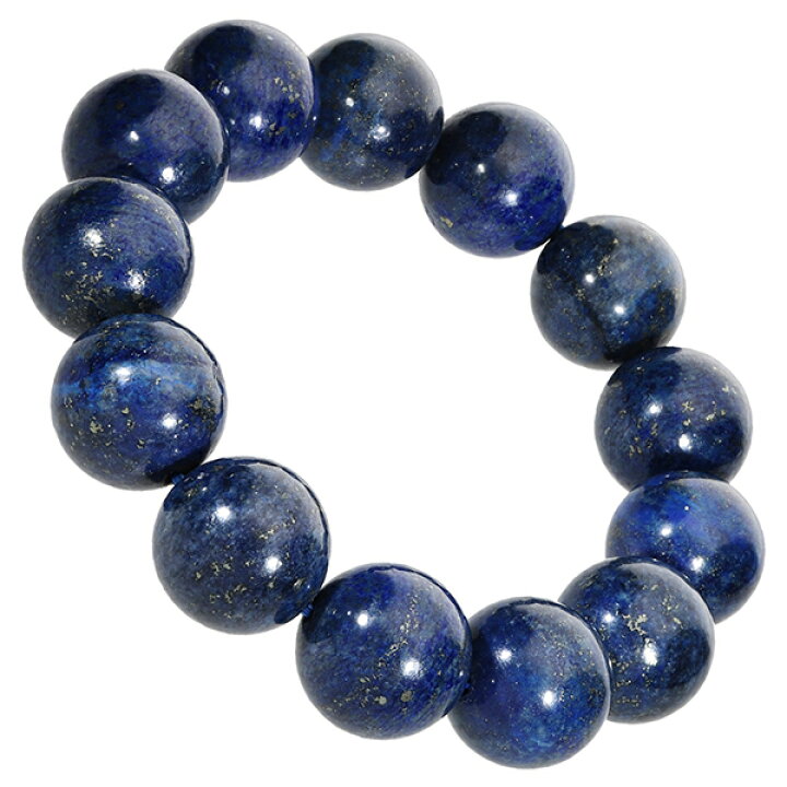 楽天市場】ラピスラズリ ブレスレット 16mm 17.5~19.5cm M~LL サイズ 