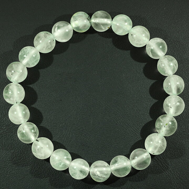 楽天市場】プレナイト ブレスレット 8mm 16.5〜18.5cm S~LL サイズ 
