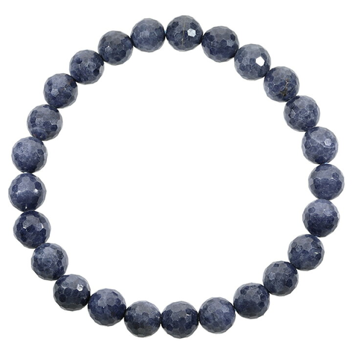 楽天市場】サファイア ブレスレット カット 7mm 16.5cm〜17.5cm S〜L 