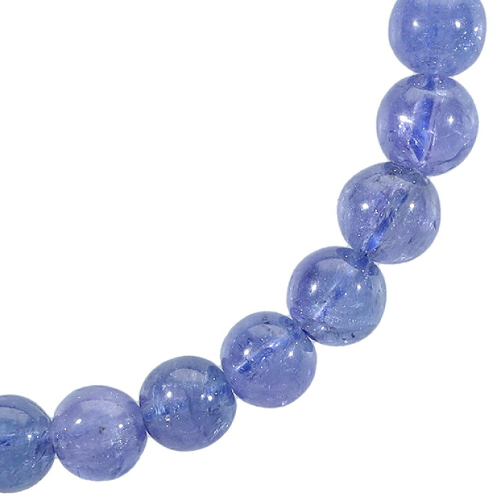 楽天市場】最高品質 タンザナイト ブレスレット 7.8mm 19cm メンズL 