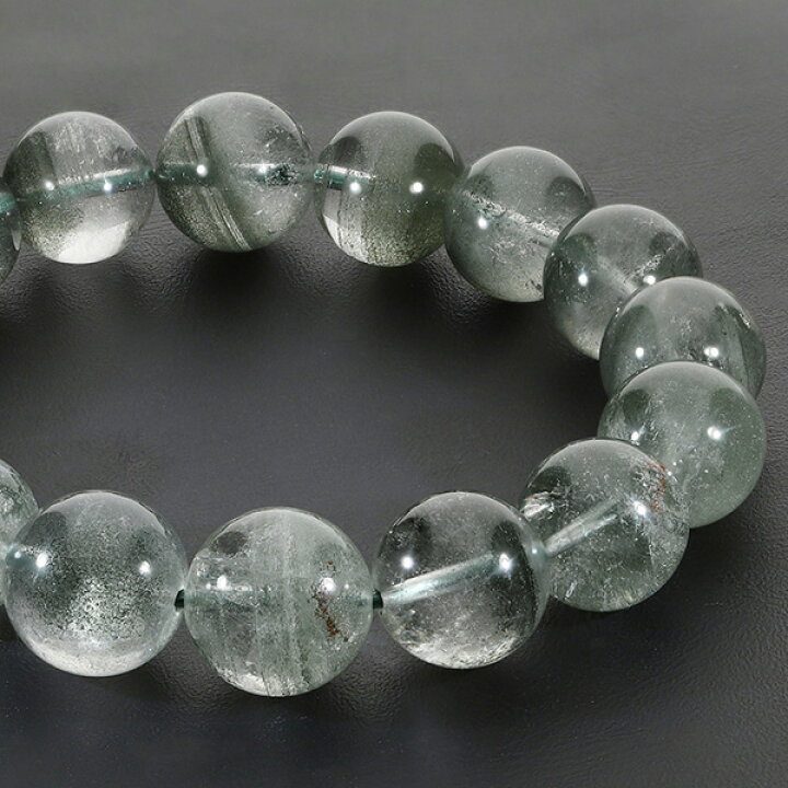 楽天市場】ガーデンクォーツ ブレスレット 13mm 18.5cm メンズL 