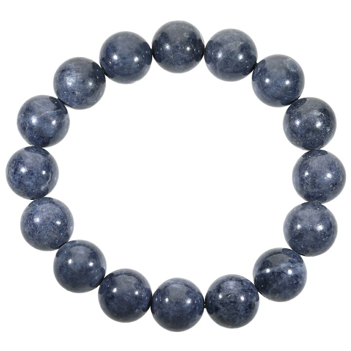 楽天市場】サファイア ブレスレット 12.5mm 18cm メンズ M レディース 