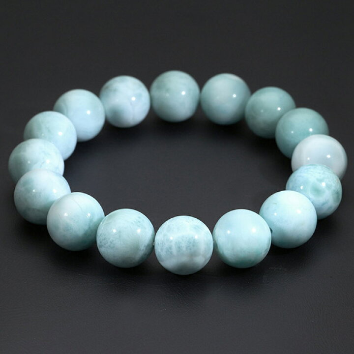 楽天市場】ラリマー ブレスレット 12.5mm 18cm メンズM レディースL 