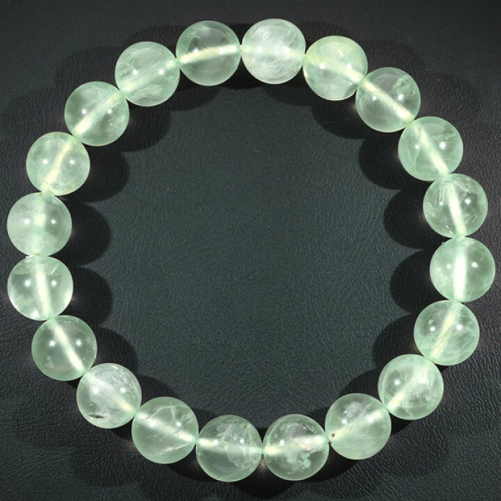 楽天市場】プレナイト ブレスレット 10mm 17.5〜18.5cm M~LL サイズ 
