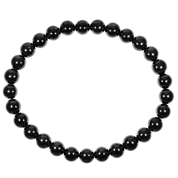 楽天市場】天然 ブラックスピネル ブレスレット 6mm 16.5cm 17cm S〜M 