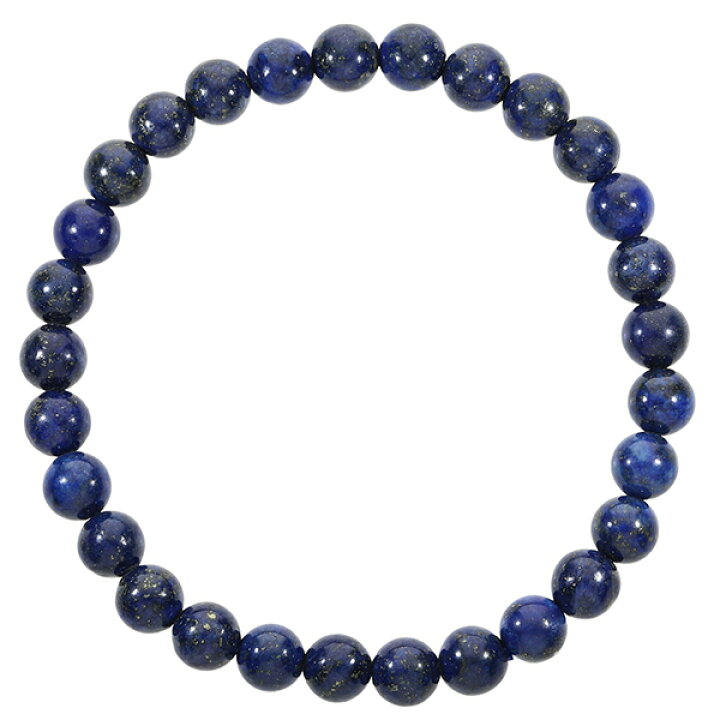 楽天市場】ラピスラズリ ブレスレット 6mm 16.5〜17.5cm S〜L サイズ 