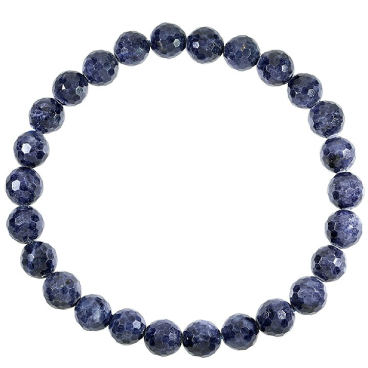 楽天市場】サファイア ブレスレット カット 7mm 17cm〜17.5cm M〜L 