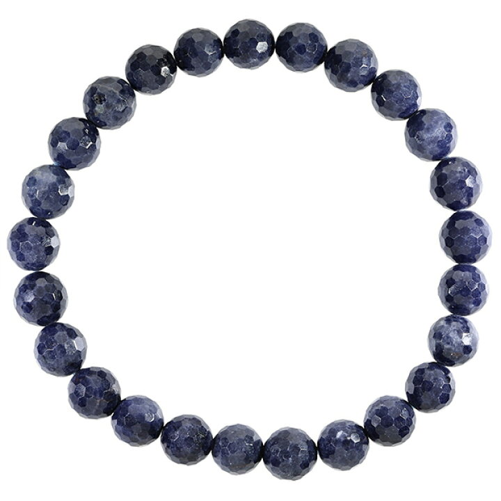 楽天市場】サファイア ブレスレット カット 7.5mm 17cm〜18.5cm M〜LL 