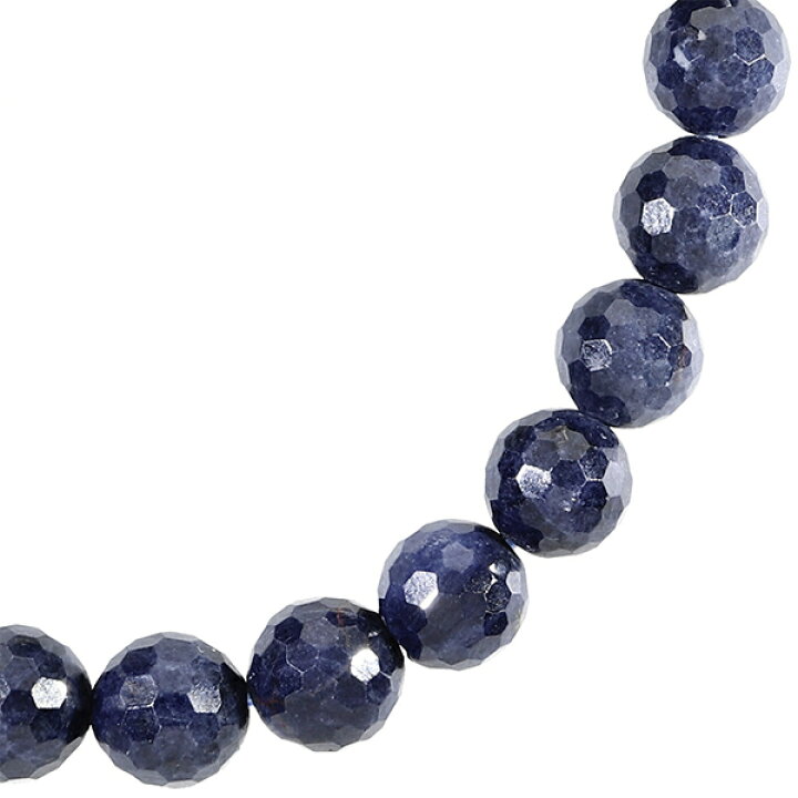 楽天市場】サファイア ブレスレット カット 7.5mm 17cm〜18.5cm M〜LL 