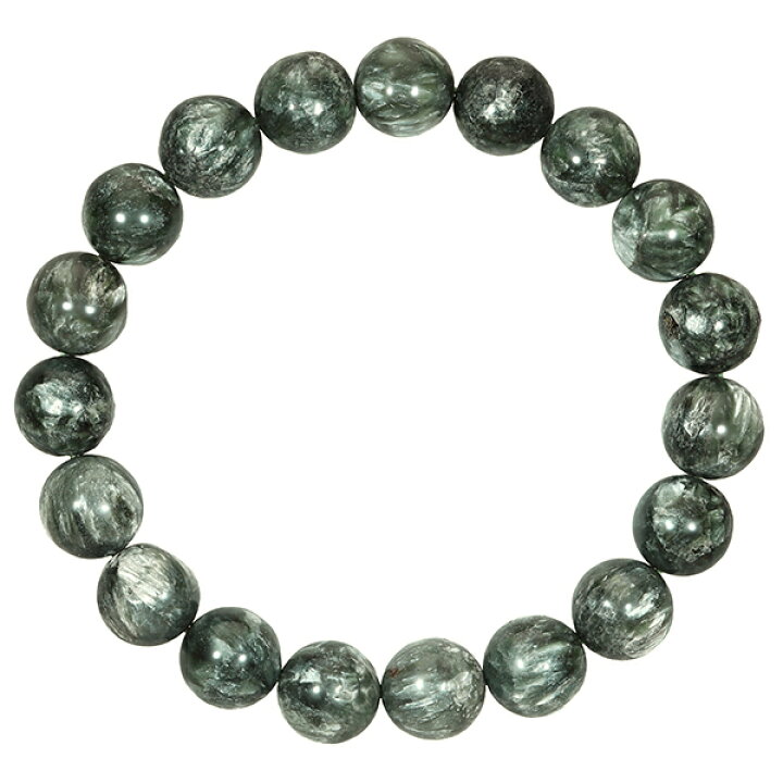 楽天市場】セラフィナイト ブレスレット 10mm 17.5〜19.5cm M〜LL 