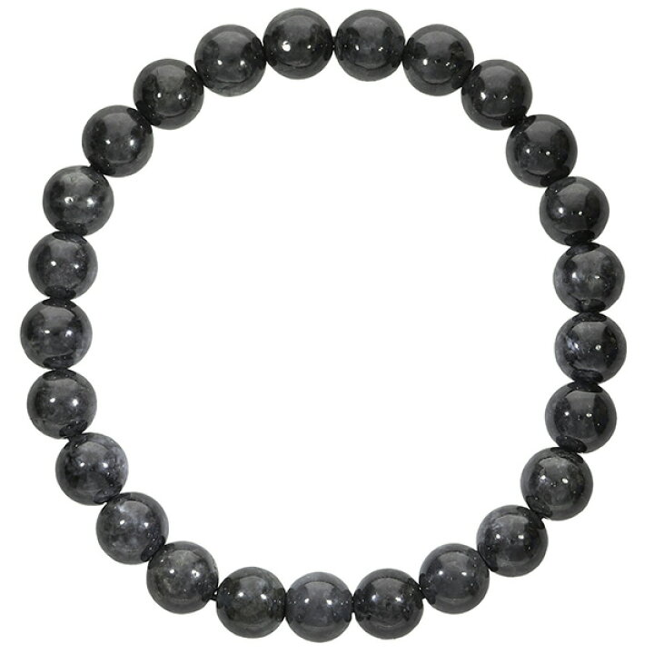 楽天市場】黒翡翠 ブレスレット 8mm 18.5cm〜19.5cm L〜LL サイズ 