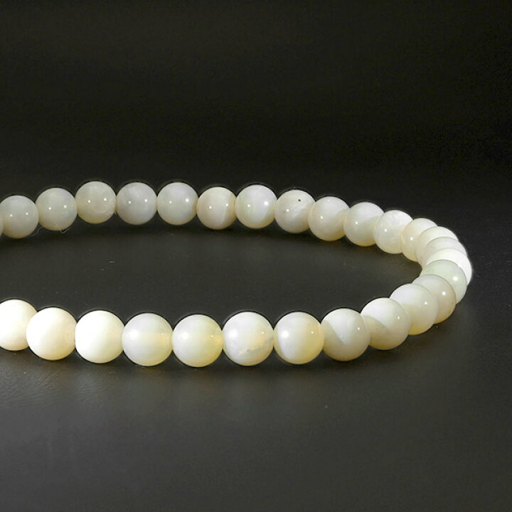 楽天市場】オパール ブレスレット 5mm 16.5cm〜17.5cm レディース S〜L 