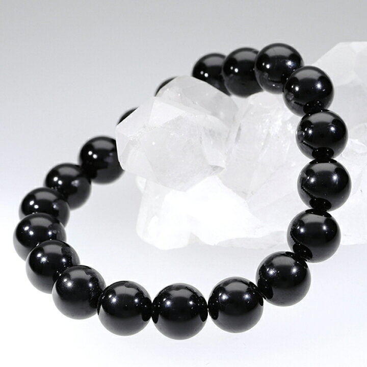 楽天市場】ブラックトルマリン ブレスレット 10mm 16.5〜18.5cm S〜LL 