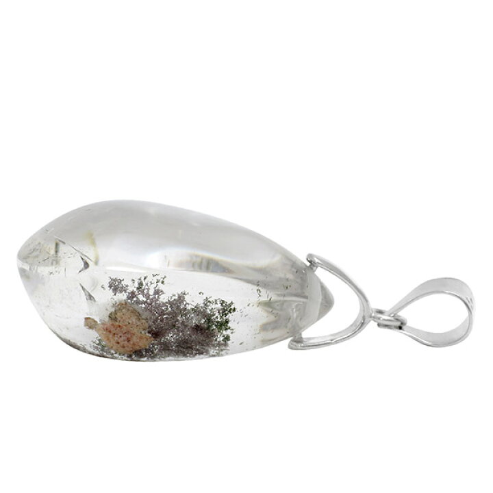 楽天市場】ガーデンクォーツ シルバーペンダントトップ 天然石 