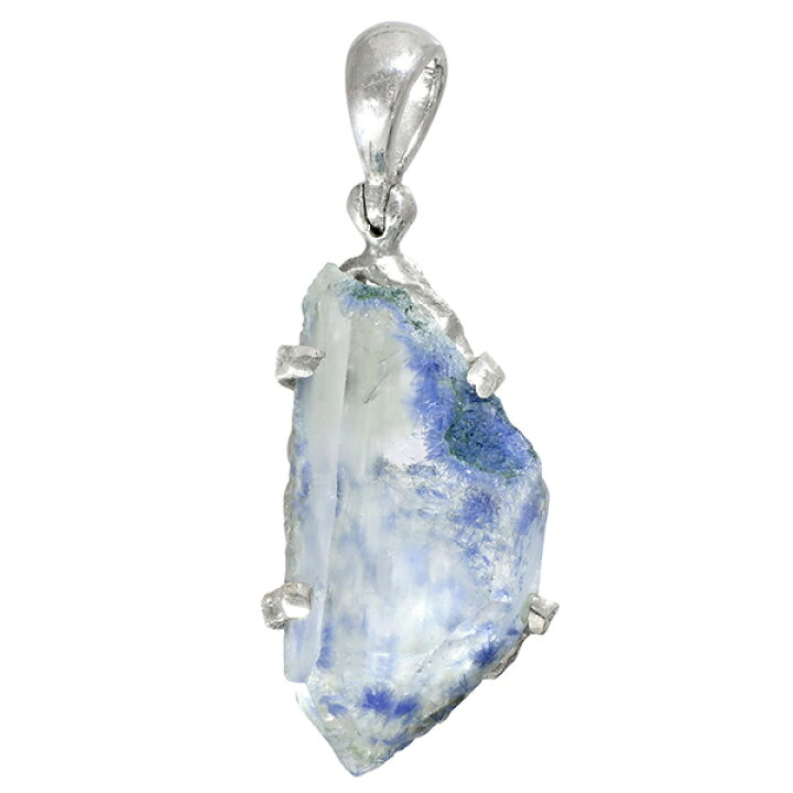 楽天市場】デュモルチェライトインクォーツ 原石 シルバー ペンダント  