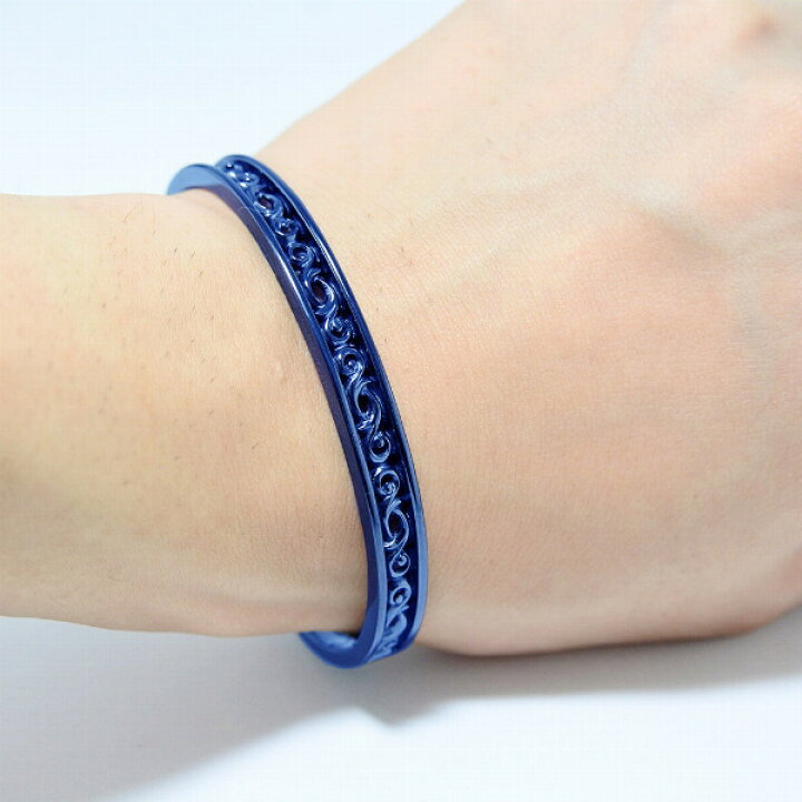 楽天市場】PUERTA DEL SOL Scroll Bangle スクロール 唐草模様 