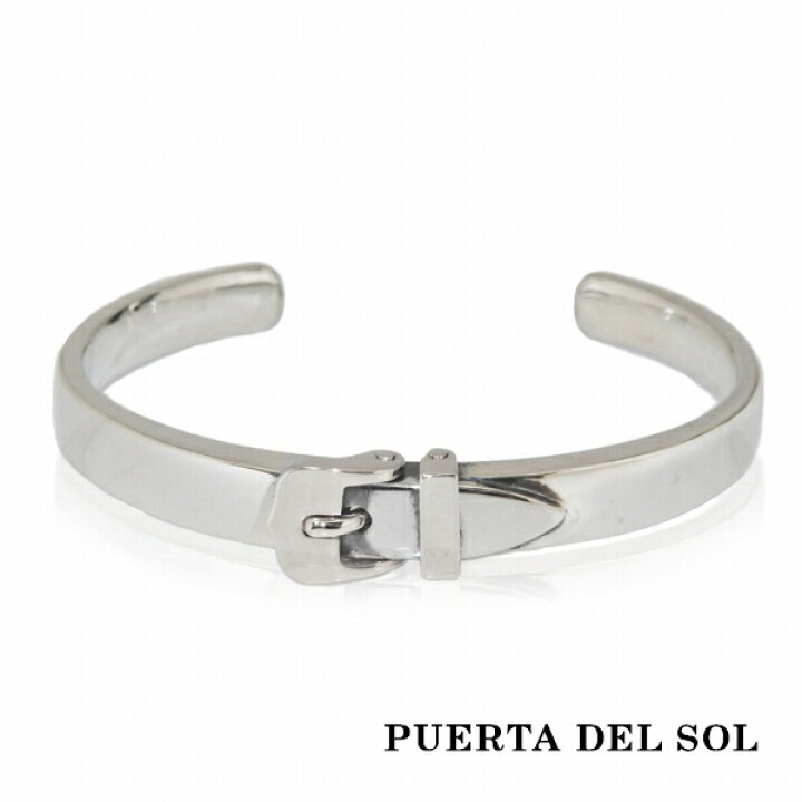 楽天市場】PUERTA DEL SOL ベルト バックル バングル シルバー950 ユニ 