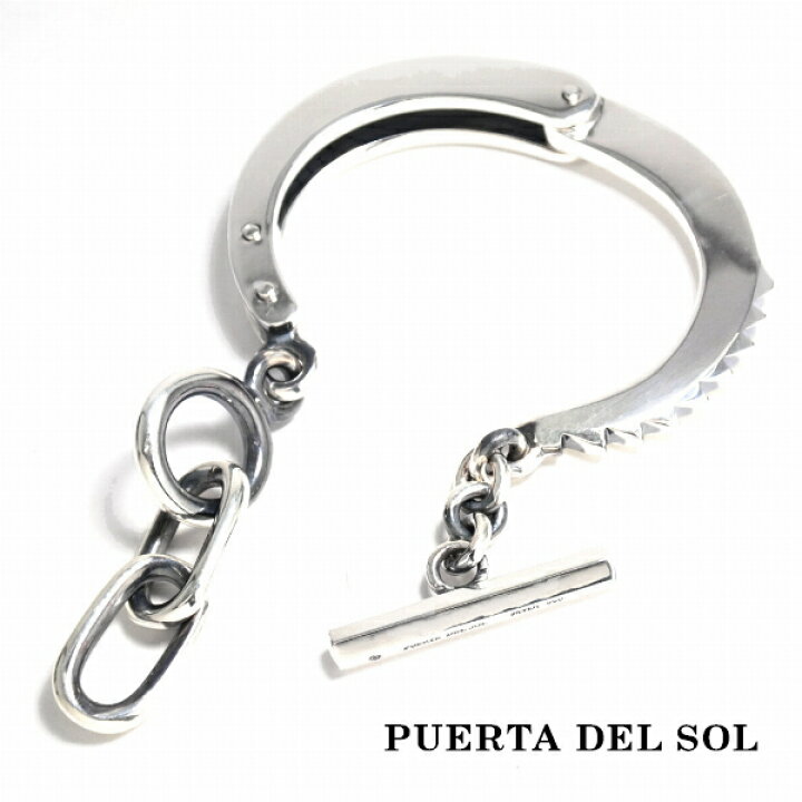 楽天市場】PUERTA DEL SOL 手錠 アバンギャルド ブレスレット シルバー 