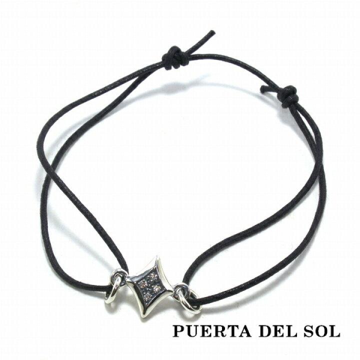 楽天市場】PUERTA DEL SOL トランプスート ダイヤ コード ブレスレット  