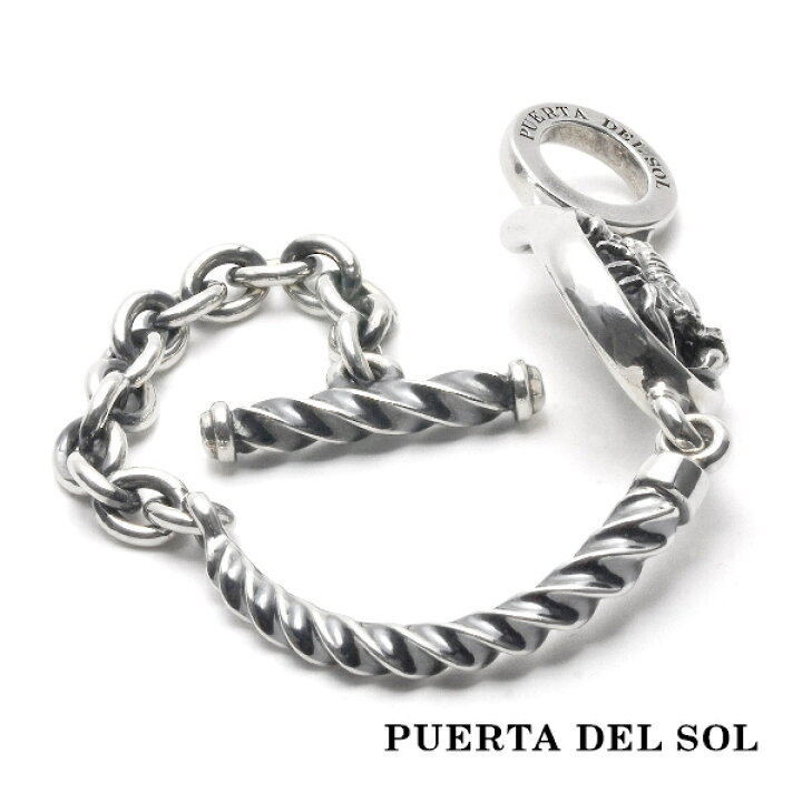 楽天市場】PUERTA DEL SOL スコーピオン ハーフバングル ブレスレット 