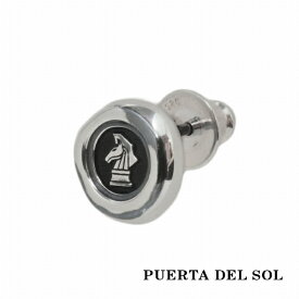 PUERTA DEL SOL SealingStamp シーリングスタンプ ピアス シルバー950 ユニセックス シルバーアクセサリー 銀 SV950 ブリタニアシルバー イヤリング 人気 ブランド アクセサリー ギフト プレゼント おしゃれ