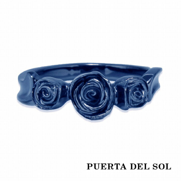 楽天市場】PUERTA DEL SOL Three Rose 花弁 ローズ 薔薇 バラ リング(7 